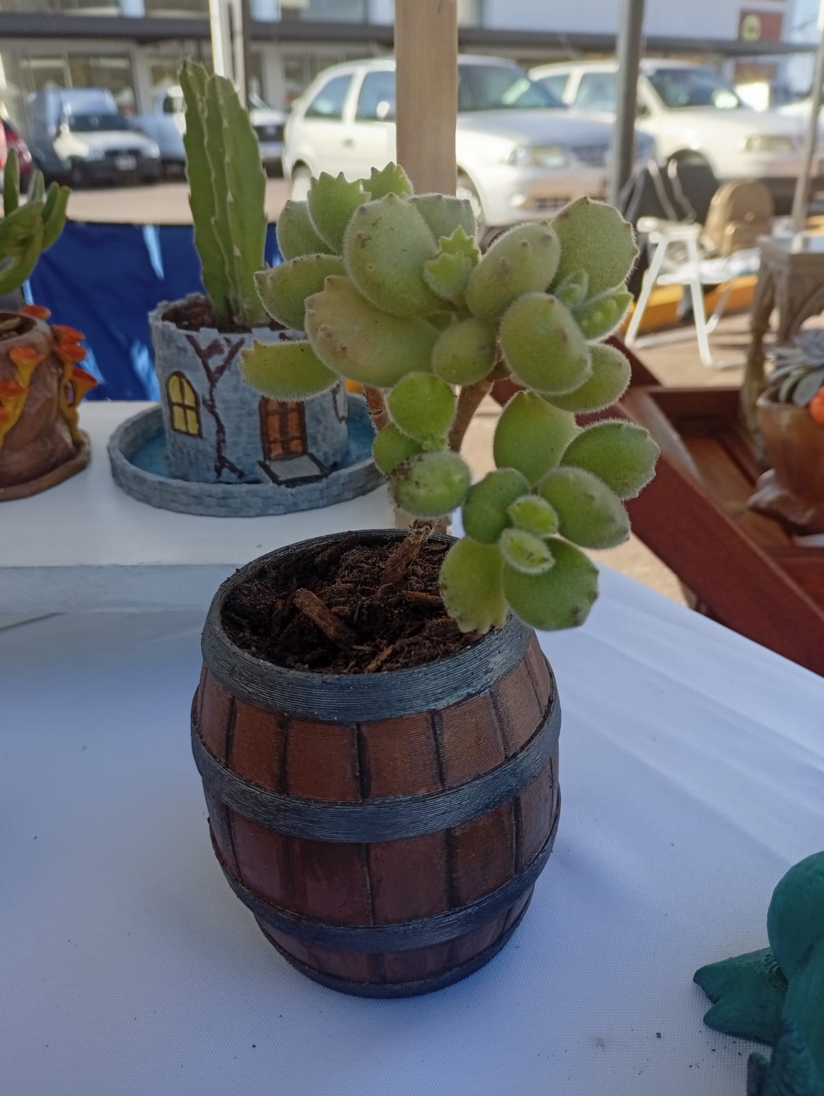 Maceta Barril